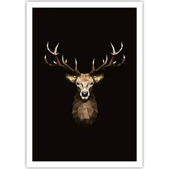 Obraz Plakát na zeď bez rámu 70x100 zvířata obraz plakáty do obývacího pokoje ložnice