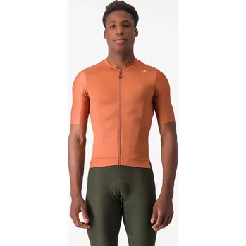 cyklistický dres Pánský dres CASTELLI Espresso mocha XXL