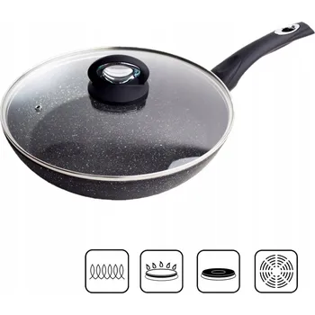 Pánev Tradiční pánev Berretti Tivano 28 cm s nepřilnavým povrchem