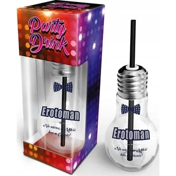 Sklenice BGTech Erotoman 400 ml skleněná Sklenice