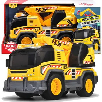 autíčko Dickie Auto Toys Series Nákladní auto-bagr