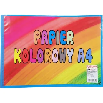 Kancelářský papír Barevný papír A4 SDM 8 listů