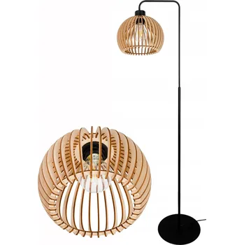 Stojací lampa Stojací lampa LED-ONE loftová E27 30 W béžová, černá