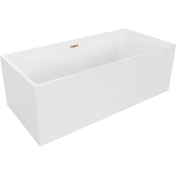 Vana MEXEN NITA VOLNĚ STOJÍCÍ VANA BÍLÁ 170x80 MĚĎ KARTÁČOVANÁ