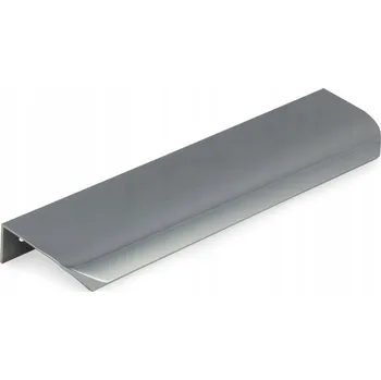 Nábytkové kování Nábytková úchytka hranová CHROM LOFT 43,6 cm kuchyňská elegantní matná UA02