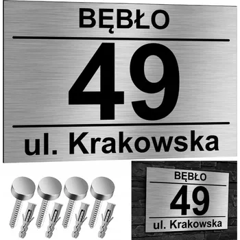 Obraz Číslo na dům 30 x 20 cm