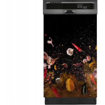 Obraz Dekorativní magnetická podložka Zelenina a koření 45x70 cm