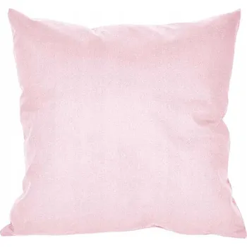 Povlak na dekorativní polštářek Povlak na polštář Bavlna 45x45 SVĚTLE RŮŽOVÁ