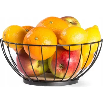 Obraz Kovový koš na ovoce černý