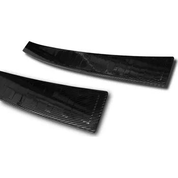 Lišta karosérie Ochranná lišta zadního nárazníku VW T6, 2015-2023, vyklápěcí dveře, Carbon (AV249243)