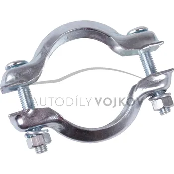 Výfukový systém Spona výfuku 52 mm 2 šrouby Fiat Fiorino / Qubo 2008- 1.4 8V