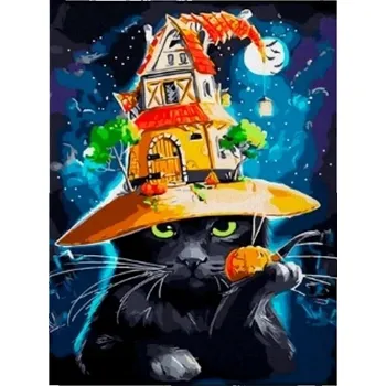 Obraz Obraz MALOVÁNÍ PODLE ČÍSEL RÁM V SADĚ 50x40 Pes Pejsci