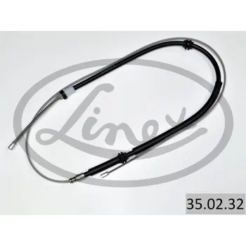 Lanko parkovací brzdy Tažné lanko, parkovací brzda LINEX 35.02.32