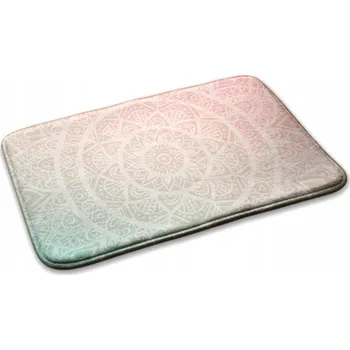 Rohožka Měkký Moderní Koberec Rohožka do Obýváku Loft Glamour do Kuchyně Mandala 75x45 cm