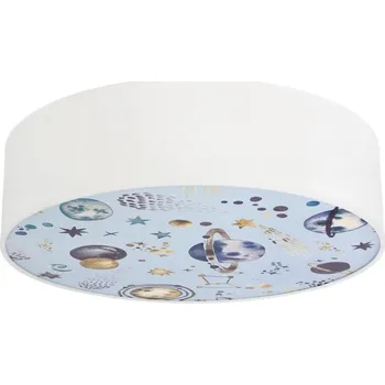 Dětské svítidlo Dětské stropní svítidlo KIDDY 2xE27/40W/230V bílá/modrá