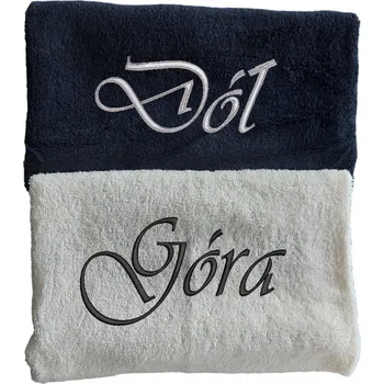 Obraz Ručník s VÝŠIVKOU sada 2ks HORNÍ - DOLNÍ