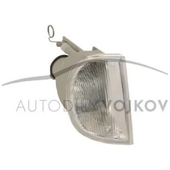 Směrový světlomet Blikač přední pravý P bílý -9/98 Peugeot 806