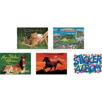 Samolepící etiketa AVERY Z-DESIGN Alba mix motivů A5 (dva motivy) Z-DESIGN - 57832