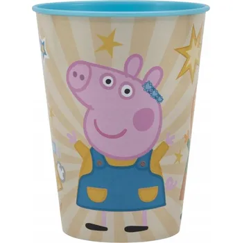 Hrneček bez oušek Stor prasátko Pepa 260 ml modrý
