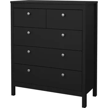 Komoda FALCO Komoda Real 5s černá