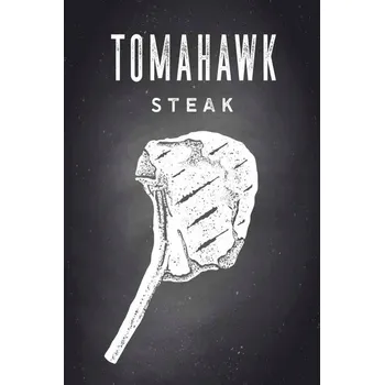 Obraz Cedule Steak Tomahawk