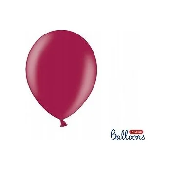 Balónek Latexové balónky PartyDeco Strong 27 cm vínové 10 kusů