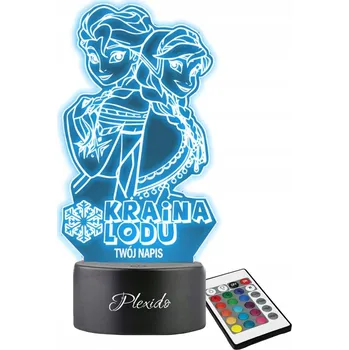 Lampička Noční lampa Plexido vícebarevná