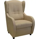 FALCO Relaxační křeslo ušák René Aston 2 béžové
