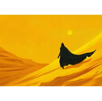 Plakát Plakát Poušť Volá bez rámu 42 x 29,7 cm