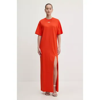 Dámské oblečení Šaty MSGM 3841MDA83.257002 oranžová 23X, vel. S