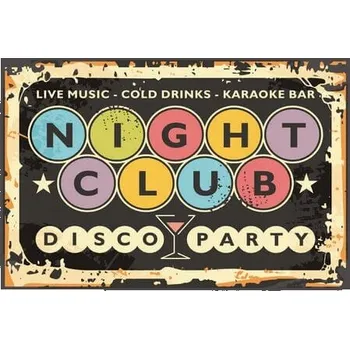 Obraz Cedule Night Club