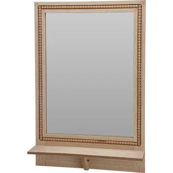 Zrcadlo Home Styling Collection Nástěnné zrcadlo s policí, 40 x 60 cm