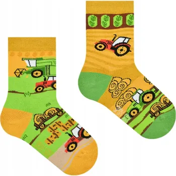 Dětské Ponožky s traktorem - Spox Sox - vel. 27-30