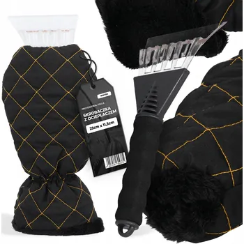 Autoškrabka ŠKRABKA NA OKNA s Rukavicí 25 cm ŠKRABKA NA AUTO Led Sníh Jinovatka