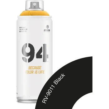 Barva ve spreji Barva ve spreji MTN Montana akrylová matná černá 0,40 l