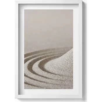 Obraz Dekorativní obraz v rámu na zeď Zen - písečná duna v boho stylu 40x60 cm