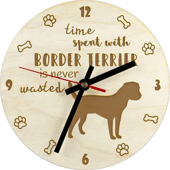 Hodiny Nástěnné hodiny Art-Dog béžové 20 cm