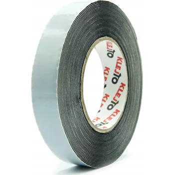 Těsnění do okna a dveří Samolepicí EPDM TĚSNĚNÍ husté, tl. 1mm, 20mm x 10m, Černá pěna