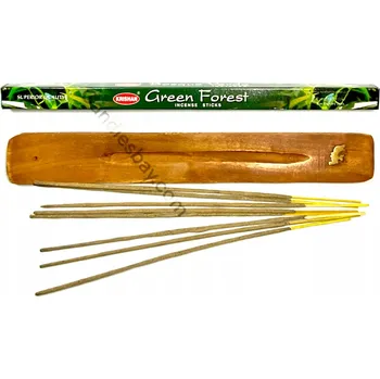 Čajovna Indické vonné tyčinky Krishan Zelený Les 8ks