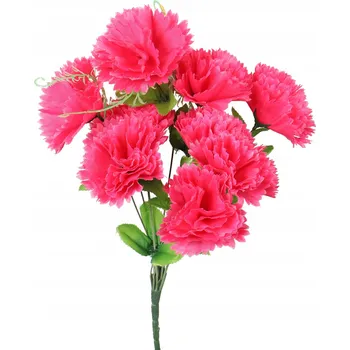 umělá květina KYTICE 9 KARNÉCÍ umělé květy květ KARAFIÁTY