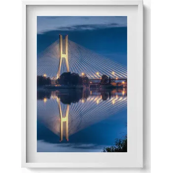 Obraz Závěsný obraz na zeď dekorace do bytu Most Rędziński Vratislav 50x70 cm