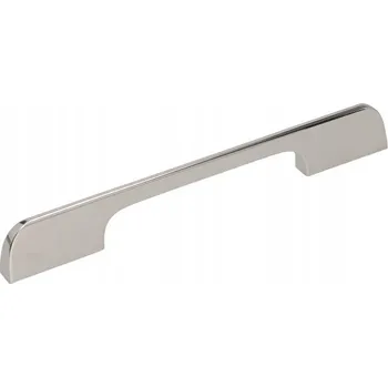 Nábytkové kování Nábytková úchytka klasická stříbrná lesklá 21 x 1,2 x 2,7 cm