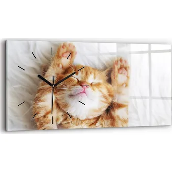 Hodiny Nástěnné hodiny Wallfluent odstíny žluté 60 cm