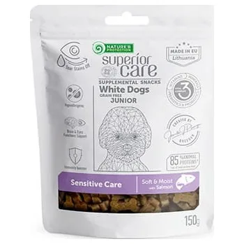 Pamlsek pro psa Sušenky Nature's Protection s lososem, bez obilovin, hypoalergenní, 150 g