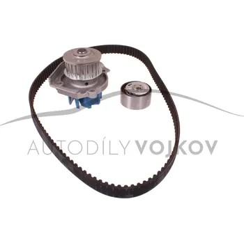 Vodní pumpa motoru Rozvodová sada s vodní pumpou (zaoblené zuby) Fiat Punto grande 1.4 8V