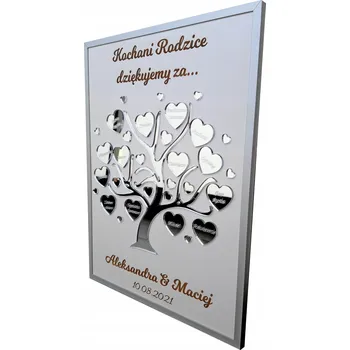 Obraz Dárek Stříbrná svatba 25. výročí pro rodiče 40x30