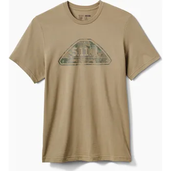 Pánské tričko Triko 5.11 Camo Crest S/S - Covert Green 2XL