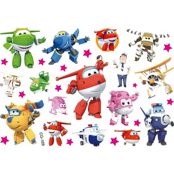 Odstranitelné tetování Smyvatelné tetování pro děti SUPER WINGS CG169