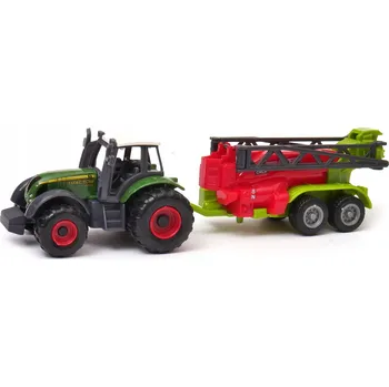 autíčko Malá farma traktor s přívěsem a postřikovačem