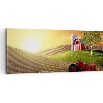 Obraz Foto obraz na plátně canvas 100x40 venkov obývací pokoj ložnice na zeď velký